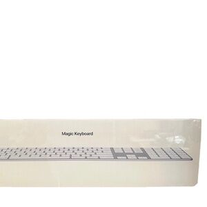 Apple Magic MQ052LL/A Wireless Keyboard Numeric Pad Silver Factory Sealed